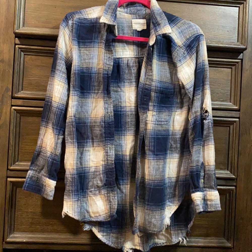 American Eagle “over sized fit” flannel